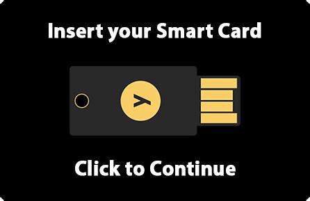 Smart Card, Inserting a Smart Card 